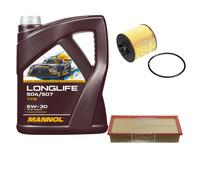 FEBI BILSTEIN Controllo Set 5L MANNOL LONGLIFE 504/507 5W-30 Per VW Touran