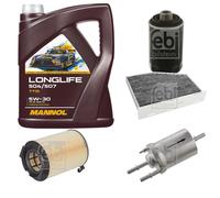 FEBI BILSTEIN Controllo set 5L MANNOL Longlife 504/507 5W-30 Seat Altea