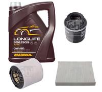 Febi BILSTEIN Controllo Set 5L mannol Longlife 508/509 0W-20 per Il VW Polo