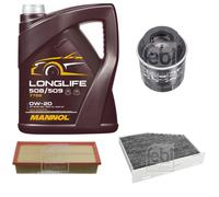 Febi BILSTEIN Controllo Set 5L mannol Longlife 508/509 0W-20 per VW Abdu Mrques