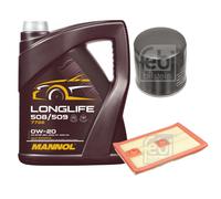 Febi BILSTEIN Controllo Set 5L mannol Longlife 508/509 0W-20 per VW Di Polo