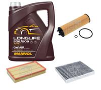 FEBI BILSTEIN Controllo set 5L MANNOL Longlife 508/509 0W-20 per VW Passat