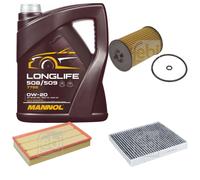 FEBI BILSTEIN Controllo Set 5L MANNOL LONGLIFE 508/509 0W-20 Per VW Passat
