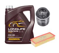 FEBI BILSTEIN Controllo Set 5L MANNOL LONGLIFE 508/509 0W-20 Per VW Sharan