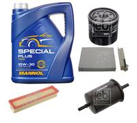 FEBI BILSTEIN Controllo Set 5L MANNOL Special Plus 10W-30 Per Renault