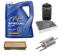 FEBI BILSTEIN Controllo Set 5L MANNOL Special Plus 10W-30 Per VW Golf V 1K1