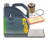 FEBI BILSTEIN Controllo Set 5L MB 229.51 5W-30 Per Mercedes-Benz C-Klasse