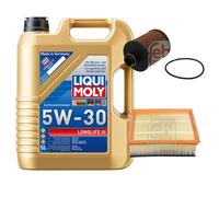 Febi BILSTEIN Controllo Set 5L Motore Liqui Moly 5W30 Longlife3 per Fiat