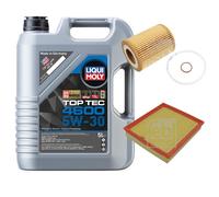 Febi BILSTEIN Controllo Set 5L Motore Liqui Moly Top Tec 4600 5W-30 per BMW 1er