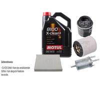 FEBI BILSTEIN Controllo set 5L Motul 8100 X-clean + 5W30 per Audi A1 8X1 8XK