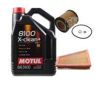 FEBI BILSTEIN Controllo Set 5L Motul 8100 X-Clean+ 5W30 Per BMW X1 E84