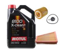 FEBI BILSTEIN Controllo Set 5L Motul 8100 X-Clean+ 5W30 Per BMW X1 E84