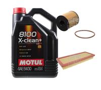 FEBI BILSTEIN Controllo Set 5L Motul 8100 X-CLEAN+ 5W30 Per MINI Mini R56