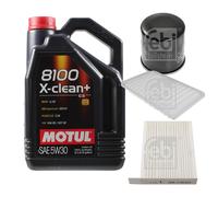 FEBI BILSTEIN Controllo Set 5L Motul 8100 X-Clean+ 5W30 Per Suzuki Splash EX