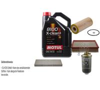 FEBI BILSTEIN Controllo Set 5L Motul 8100 X-Clean+ 5W30 Per VW Passat 3B2