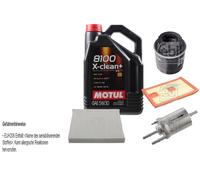 Febi BILSTEIN Controllo Set 5L Motul 8100 x-Pulire+5W30 per Il VW Polo 6R