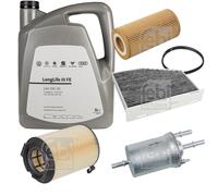 FEBI BILSTEIN Controllo Set 5L VW 0W30 LONGLIFE III FE Per EOS 2.0 FSI