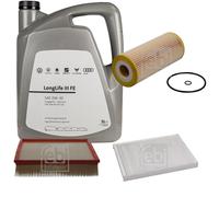 FEBI BILSTEIN Controllo set 5L VW 0W30 Longlife III FE per Passat Variant
