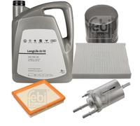 Febi BILSTEIN Controllo Set 5L VW 0W30 Longlife III Fe per Polo 6R 6C