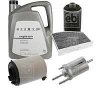 FEBI BILSTEIN Controllo Set 5L VW 0W30 LONGLIFE III FE Per Seat Altea XL