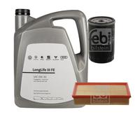 FEBI BILSTEIN Controllo set 5L VW 0W30 Longlife IIIFE per Vans V Bus
