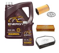 FEBI BILSTEIN Controllo Set 6 L MANNOL Energy 5W-30 per Mercedes E-Klasse W210