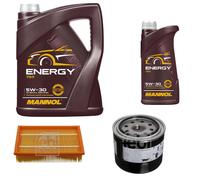 FEBI BILSTEIN Controllo Set 6 L MANNOL Energy 5W-30 per Renault Clio III 2.0