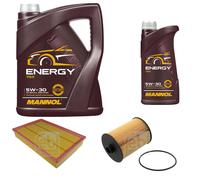 FEBI BILSTEIN Controllo Set 6 L MANNOL Energy 5W-30 per VW Passat CC 3.6 FSI