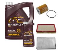FEBI BILSTEIN Controllo Set 6 L MANNOL Energy 5W-30 per VW Passat Variant 2.8