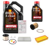 FEBI BILSTEIN Controllo Set 6 L MOTUL 8100 X-CLEAN 5W-40 Per Lancia Phedra