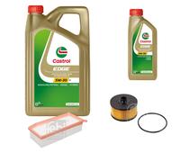 Febi BILSTEIN Controllo Set 6L castrol edge 5W-30 M per Dacia Logan, II