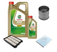 Febi BILSTEIN Controllo Set 6L castrol edge 5W-30 M per Hyundai Tucson Tle