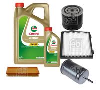 Febi BILSTEIN Controllo Set 6L castrol edge 5W-30 M per Volvo S40 I 644