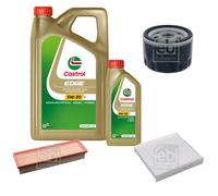 FEBI BILSTEIN Controllo Set 6L CASTROL EDGE 5W-30 Per Dacia Logan II