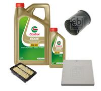 FEBI BILSTEIN Controllo Set 6L CASTROL EDGE 5W-30 Per Honda HR-V RU 1.5