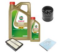 FEBI BILSTEIN Controllo Set 6L CASTROL EDGE 5W-30 Per Hyundai I30 PDE PD