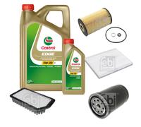 FEBI BILSTEIN Controllo Set 6L CASTROL EDGE 5W-30 Per KIA Cee'D