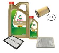 FEBI BILSTEIN Controllo Set 6L CASTROL EDGE 5W-30 Per KIA Sorento I JC 3.3