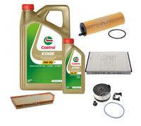 FEBI BILSTEIN Controllo Set 6L CASTROL EDGE 5W-30 Per Mercedes-Benz