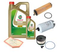 FEBI BILSTEIN Controllo Set 6L CASTROL EDGE 5W-30 Per Mercedes-Benz GLA