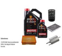Febi BILSTEIN Controllo Set 6L di Motul 8100 x-Pulire+5W30 per . Audi