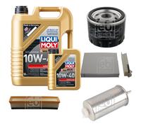 FEBI BILSTEIN Controllo set 6L LIQUI MOLY 10W-40 Leichtlauf per