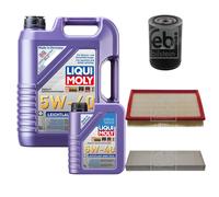 FEBI BILSTEIN Controllo Set 6L LIQUI MOLY 5W-40 Leichtlauf High Tech Per Audi