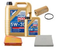 FEBI BILSTEIN Controllo Set 6L Liqui Moly 5W30 LONGLIFE3 Per Audi A1 8X1