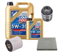 FEBI BILSTEIN Controllo Set 6L Liqui Moly 5W30 LONGLIFE3 Per Audi A1 8X1