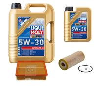 FEBI BILSTEIN Controllo Set 6L Liqui Moly 5W30 Longlife3 Per Audi A4 Avant