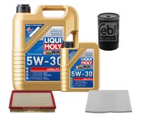 FEBI BILSTEIN Controllo Set 6L Liqui Moly 5W30 LONGLIFE3 Per Audi A6 4A C4