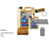 FEBI BILSTEIN Controllo set 6L Liqui Moly 5W30 Longlife3 per Audi A6 Avant