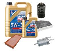 FEBI BILSTEIN Controllo set 6L Liqui Moly 5W30 Longlife3 per Audi TT 8J3 2.0