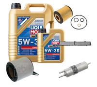 FEBI BILSTEIN Controllo Set 6L Liqui Moly 5W30 LONGLIFE3 Per BMW X1 E84